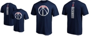 Fanatics Men's Rui Hachimura Navy Washington Wizards Playmaker Name and Number Team Logo T-shirt